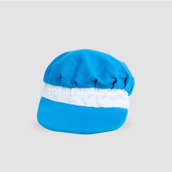 Topi Custom Biru Putih 1